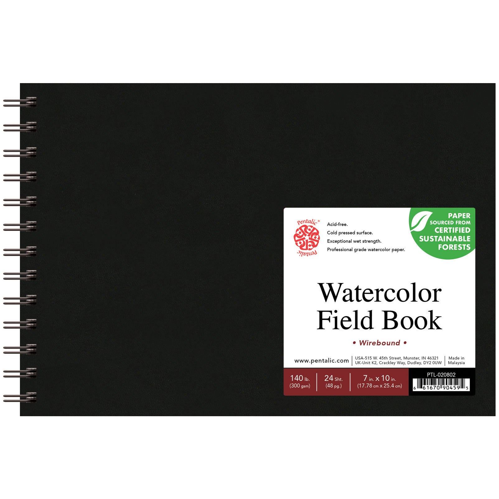 PTL-02080 Series | Watercolor Field Book – Pentalic