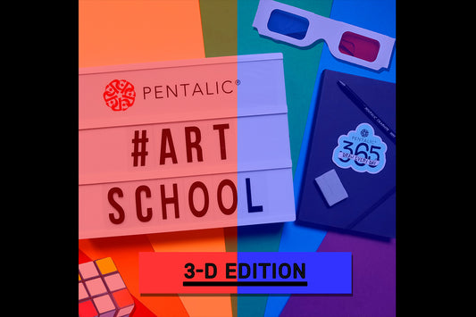 365 Challenge Art School Tutorials: 3-D