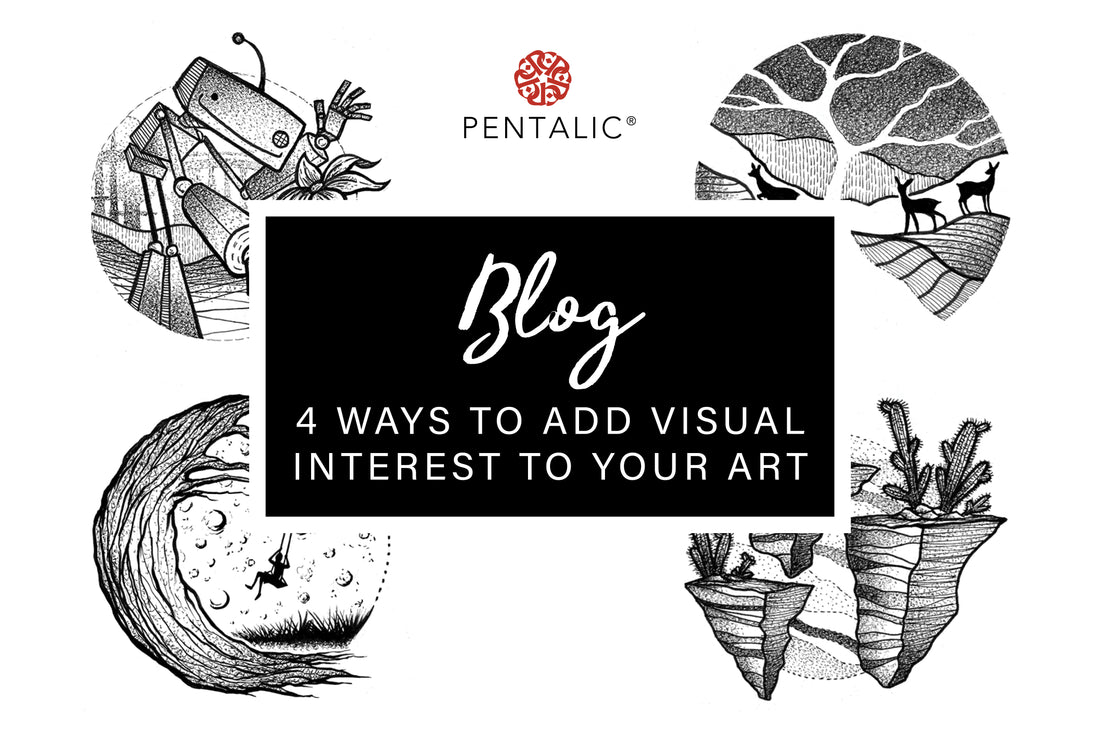 4 Ways to Add Visual Interest to Your Art