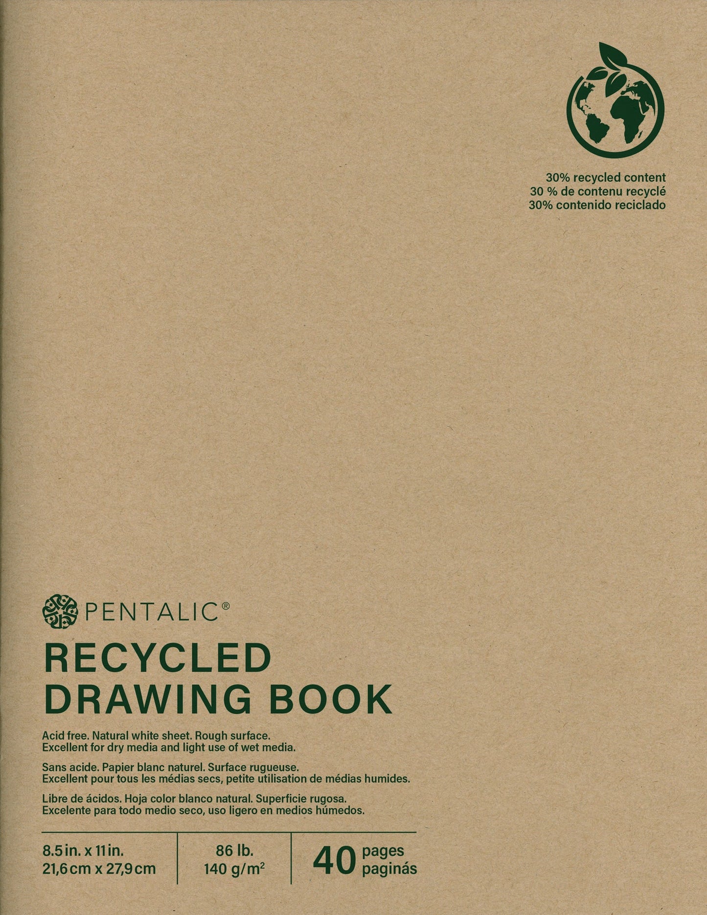 PTL-01310 Series | Recycled Drawing Book