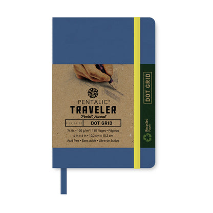 PTL-016132 Series | Traveler Pocket Journal - Dot Grid 6x4