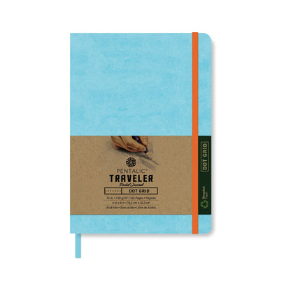 PTL-016133 Series | Traveler Pocket Journal - Dot Grid 8x6