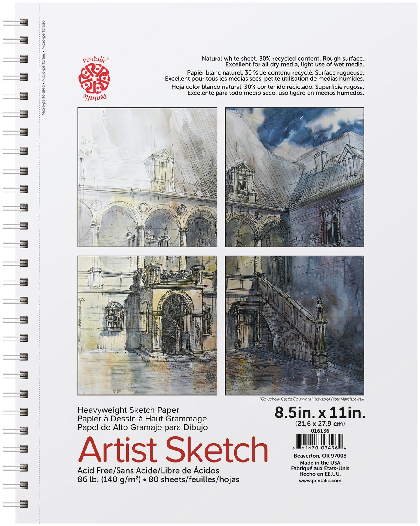 PTL-01613 Series | Artist Sketchbook