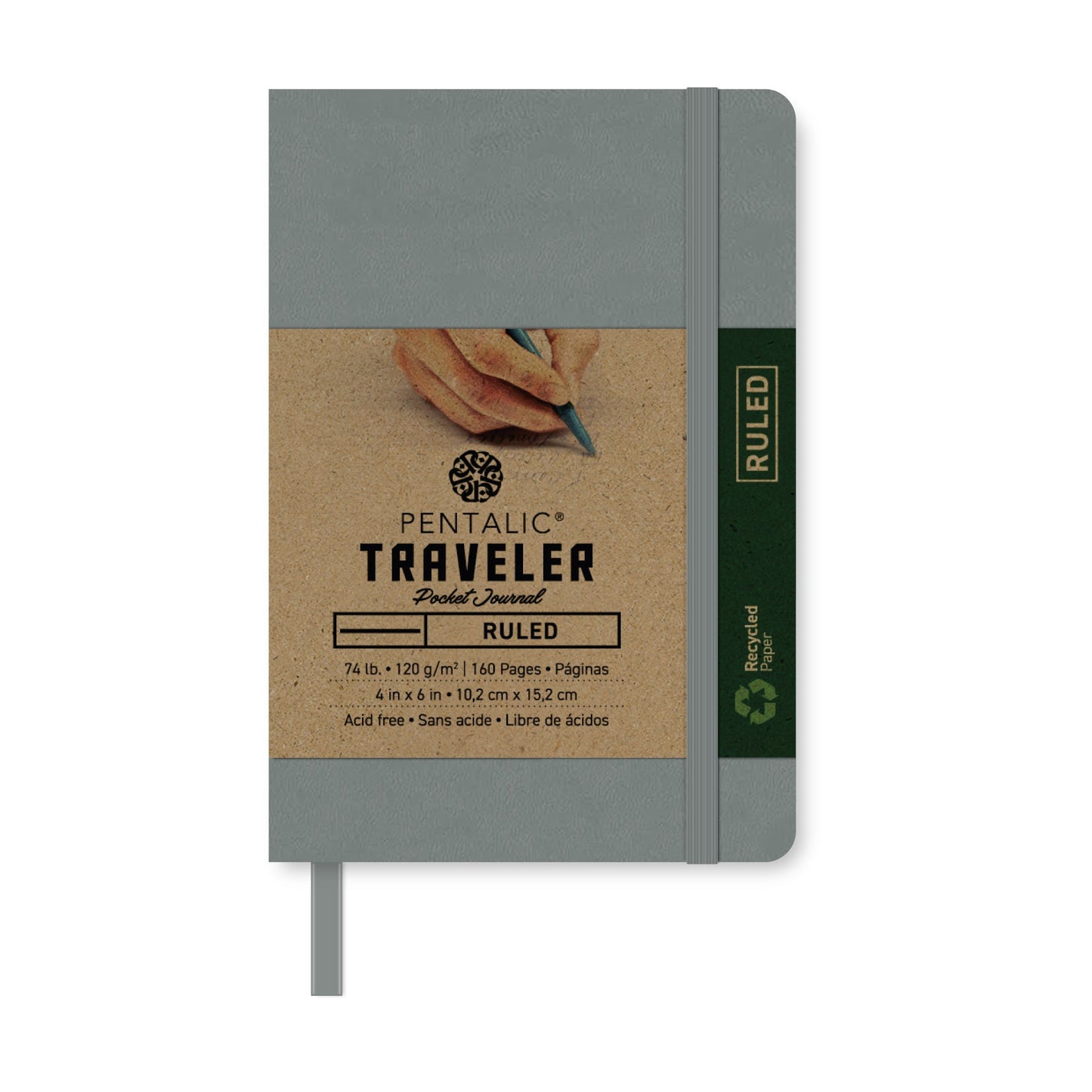 PTL-016152 Series | Traveler Pocket Journal - Ruled