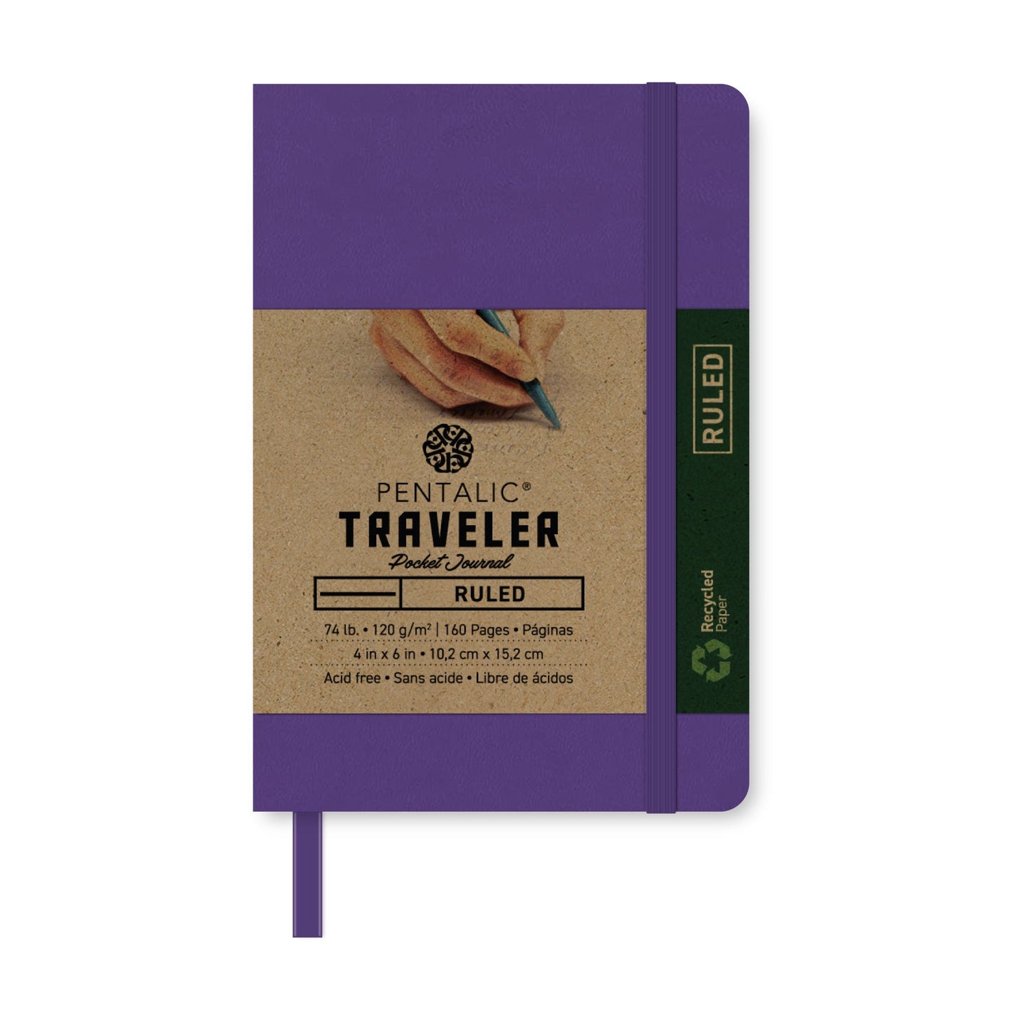 PTL-016152 Series | Traveler Pocket Journal - Ruled