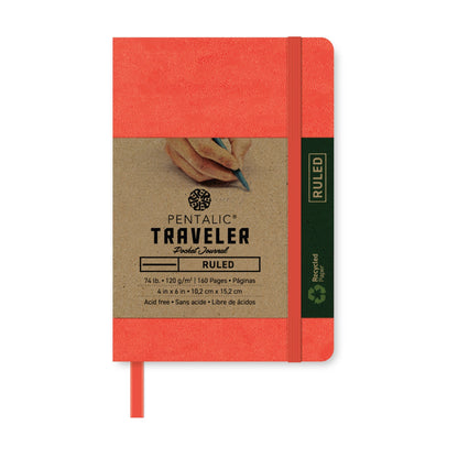 PTL-016152 Series | Traveler Pocket Journal - Ruled