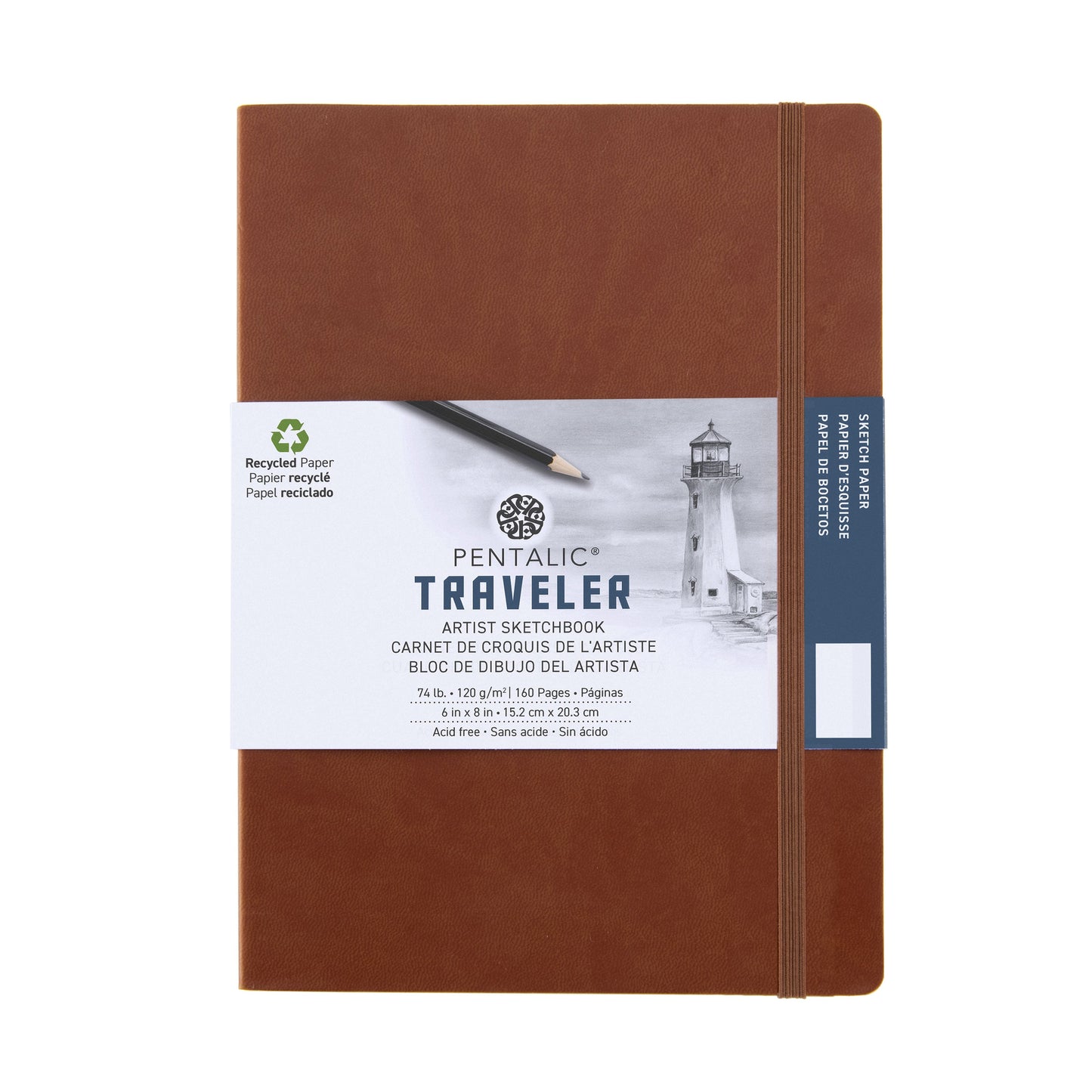PTL-016163 Series | Traveler Pocket Journal - Sketch/Blank