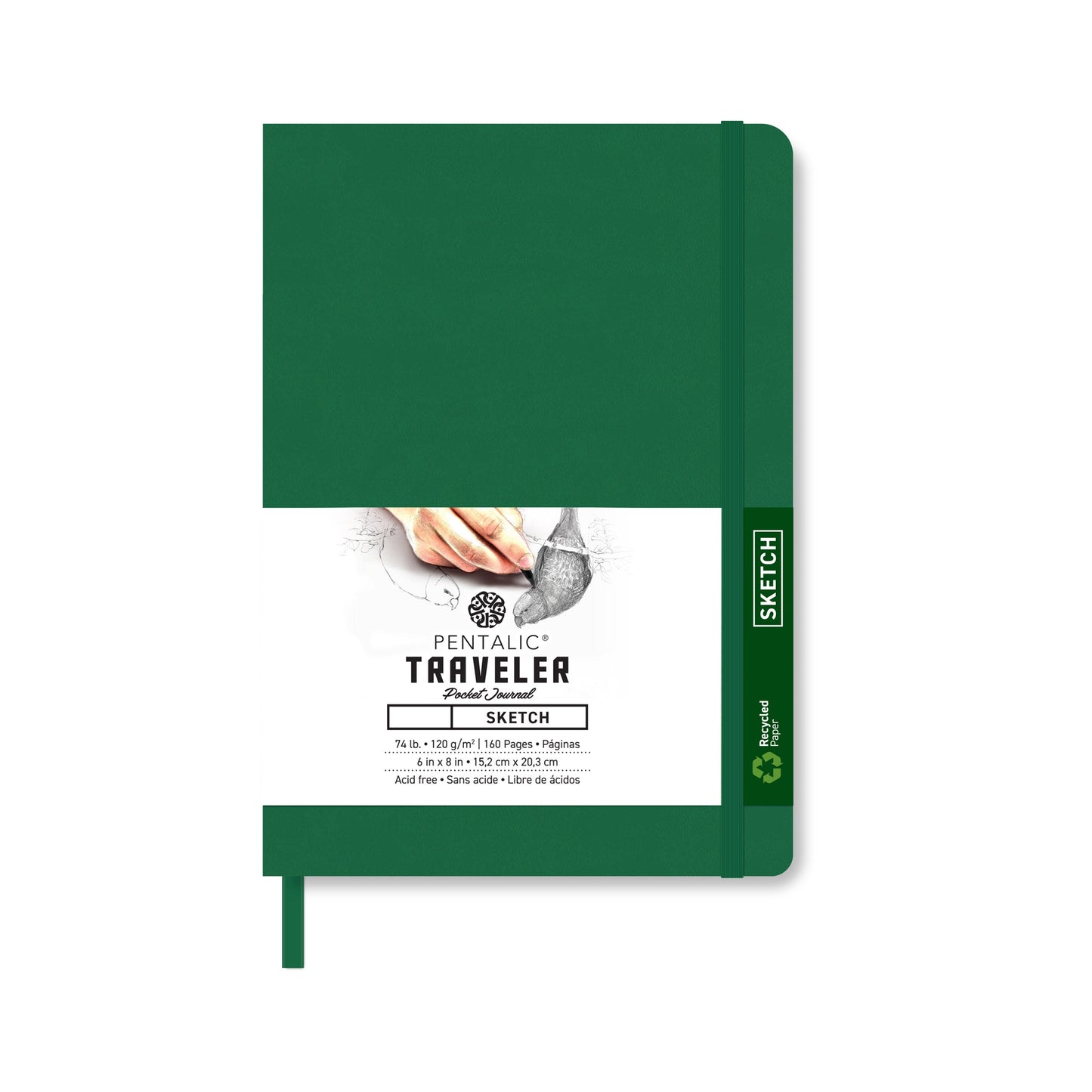 PTL-016163 Series | Traveler Pocket Journal - Sketch/Blank