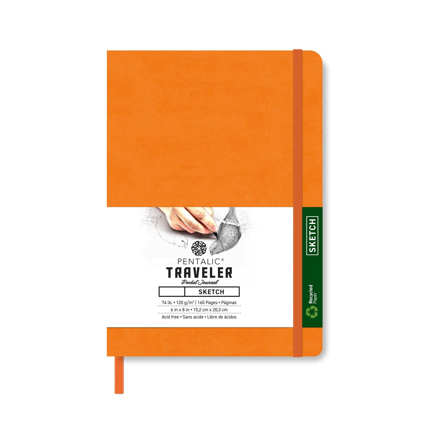 PTL-016163 Series | Traveler Pocket Journal - Sketch/Blank