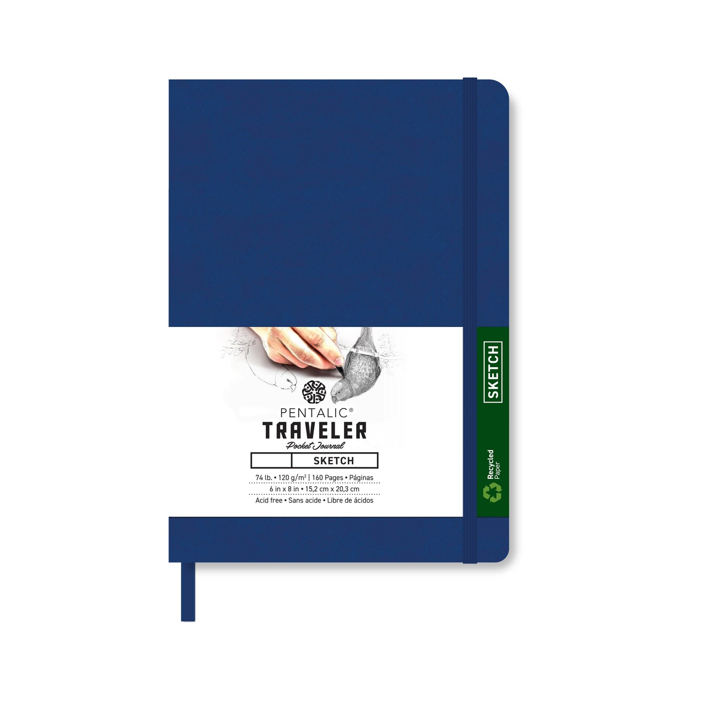 PTL-016163 Series | Traveler Pocket Journal - Sketch/Blank