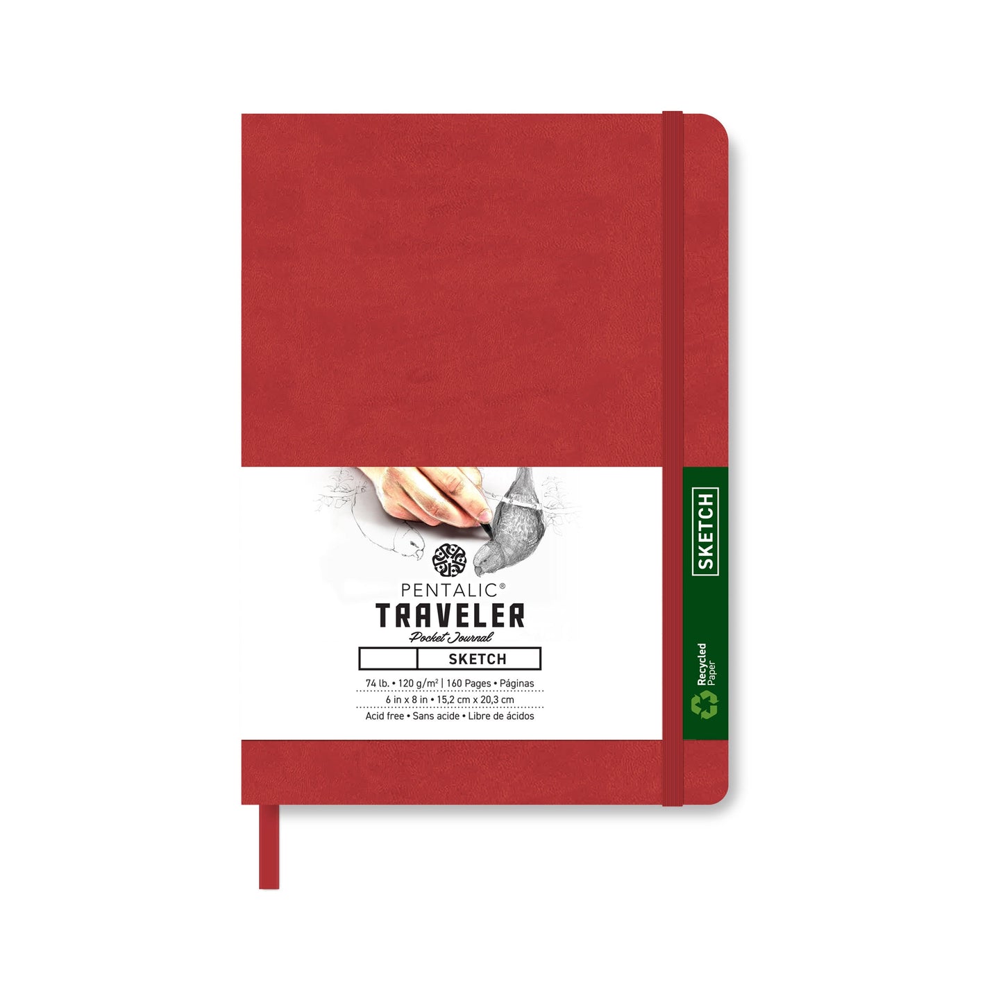 PTL-016163 Series | Traveler Pocket Journal - Sketch/Blank