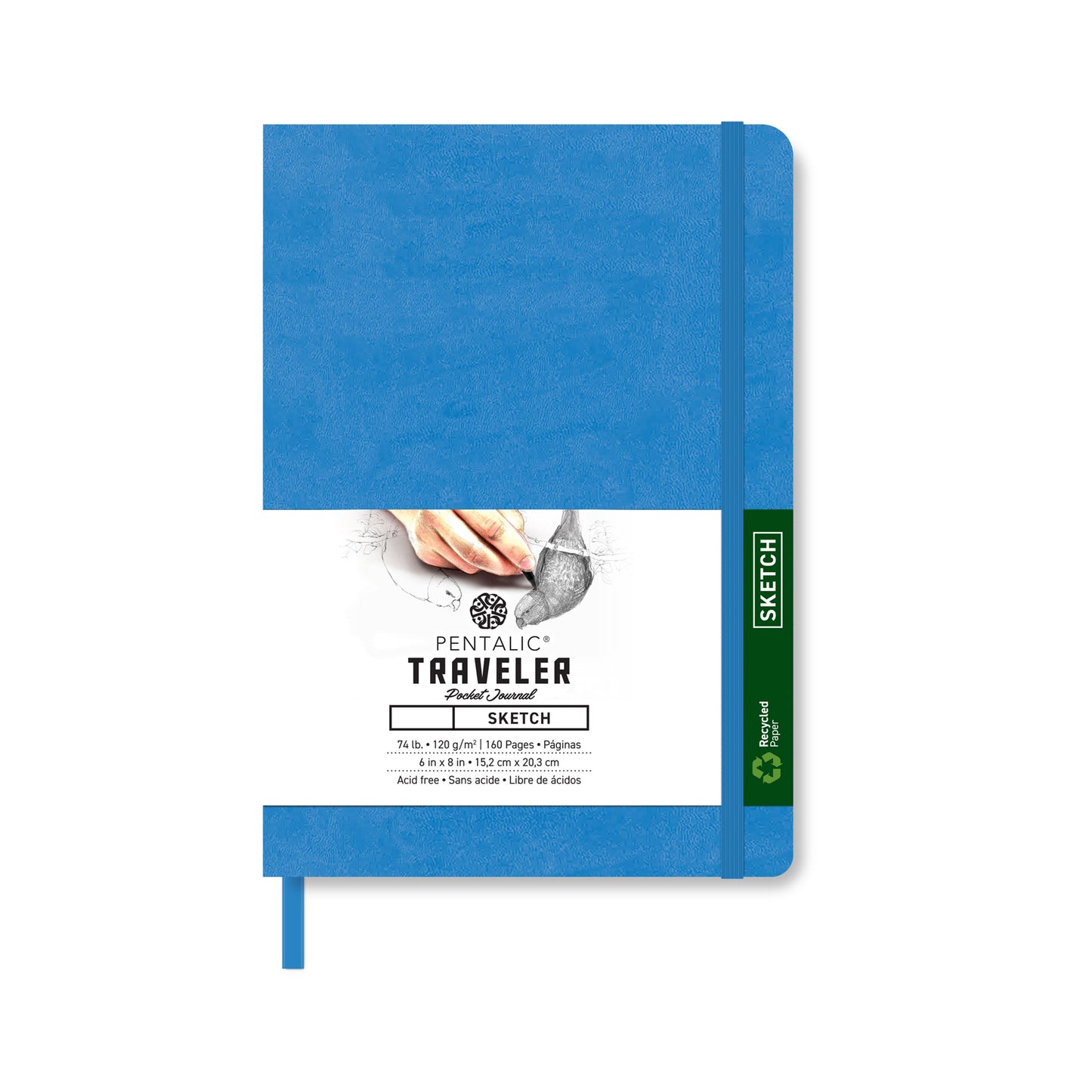 PTL-016163 Series | Traveler Pocket Journal - Sketch/Blank