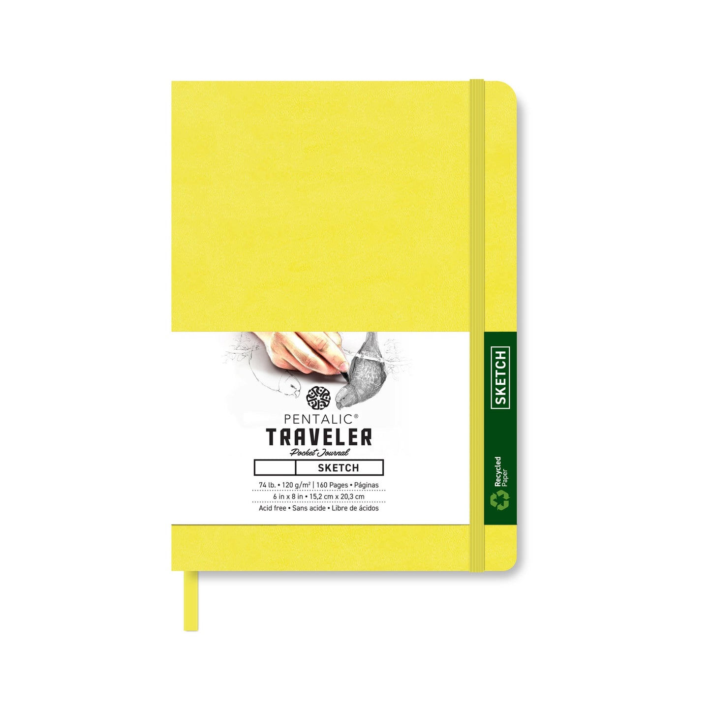 PTL-016163 Series | Traveler Pocket Journal - Sketch/Blank