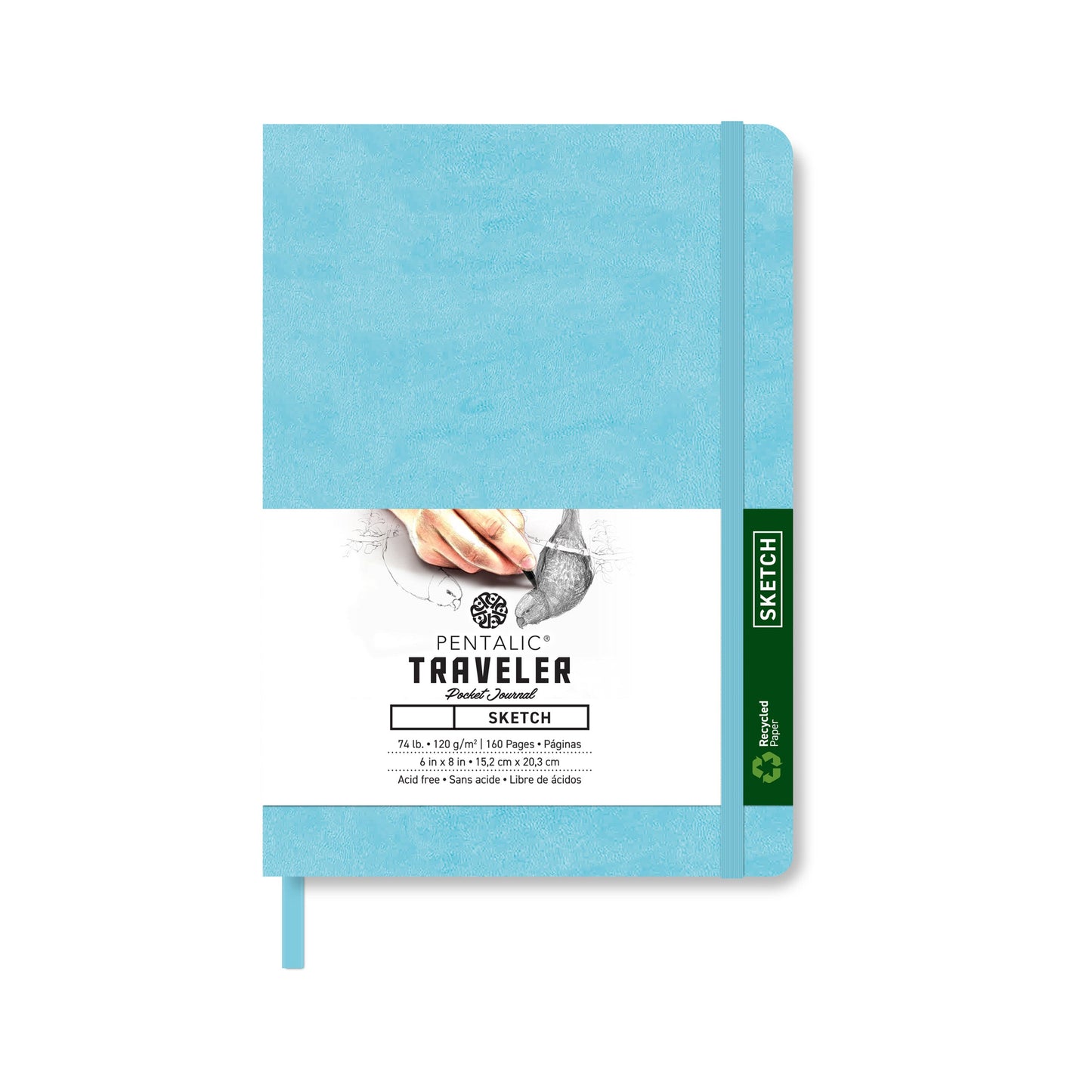 PTL-016163 Series | Traveler Pocket Journal - Sketch/Blank