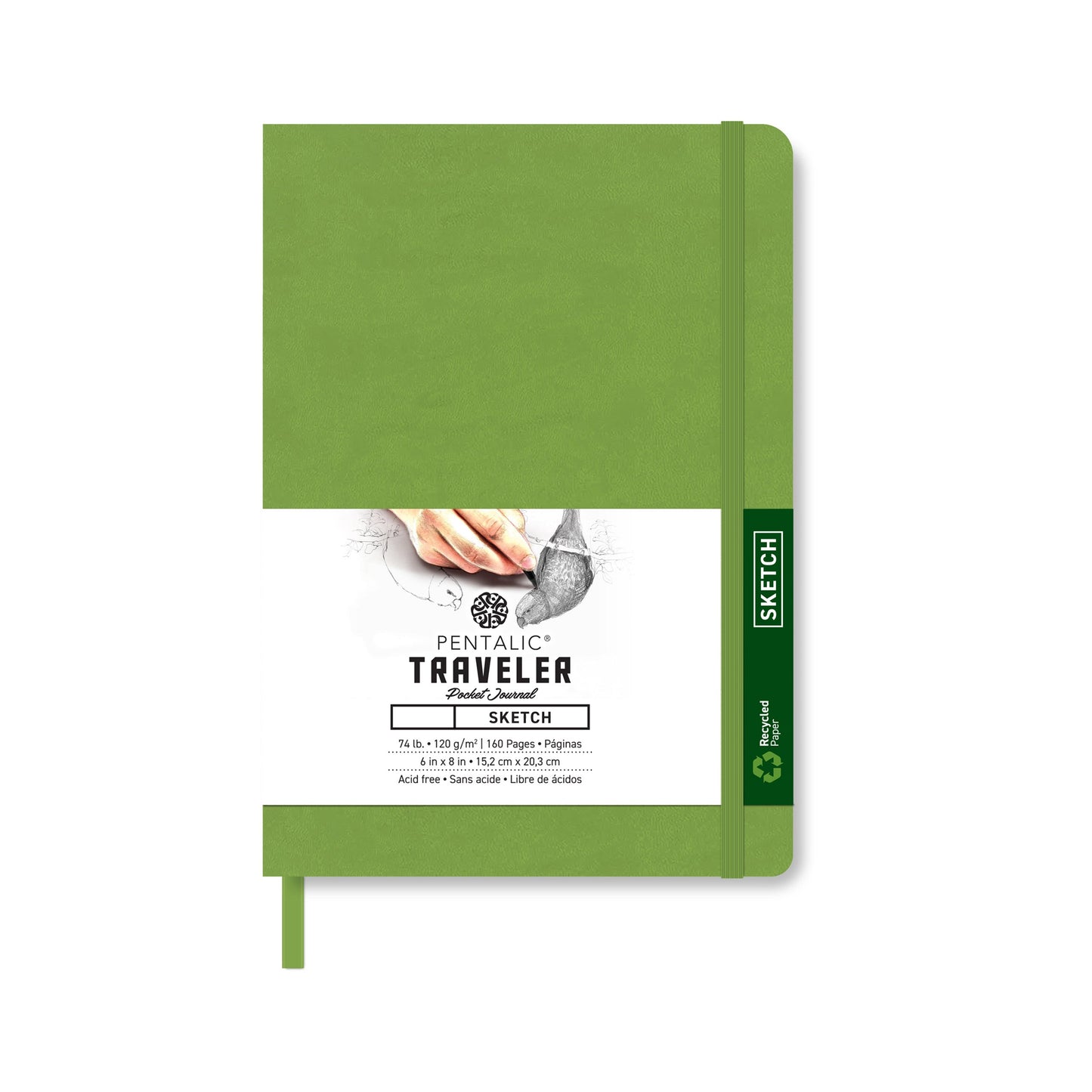 PTL-016163 Series | Traveler Pocket Journal - Sketch/Blank