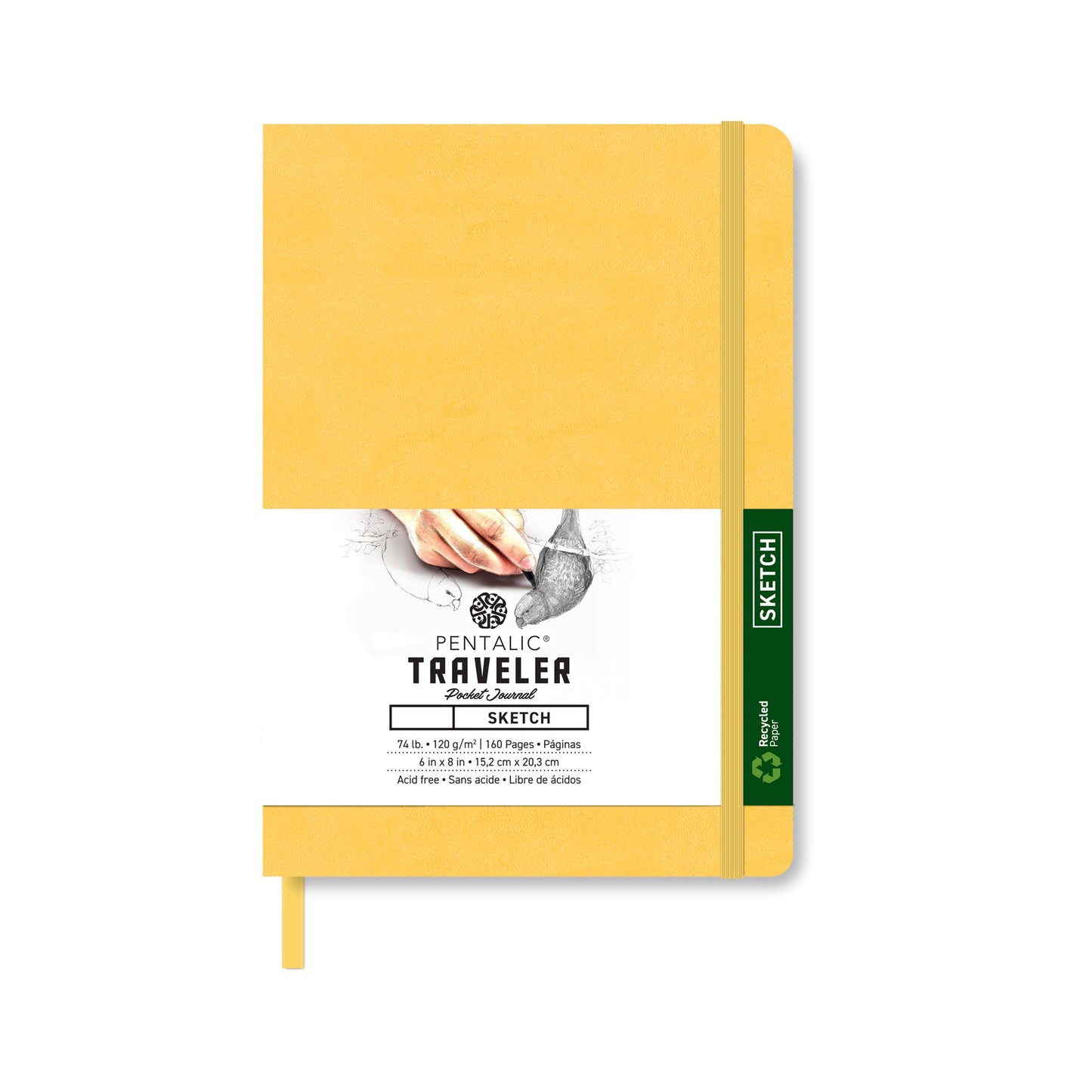 PTL-016163 Series | Traveler Pocket Journal - Sketch/Blank