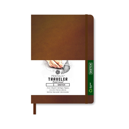PTL-016163 Series | Traveler Pocket Journal - Sketch/Blank