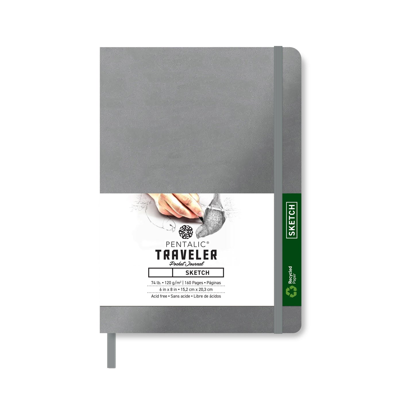PTL-016163 Series | Traveler Pocket Journal - Sketch/Blank