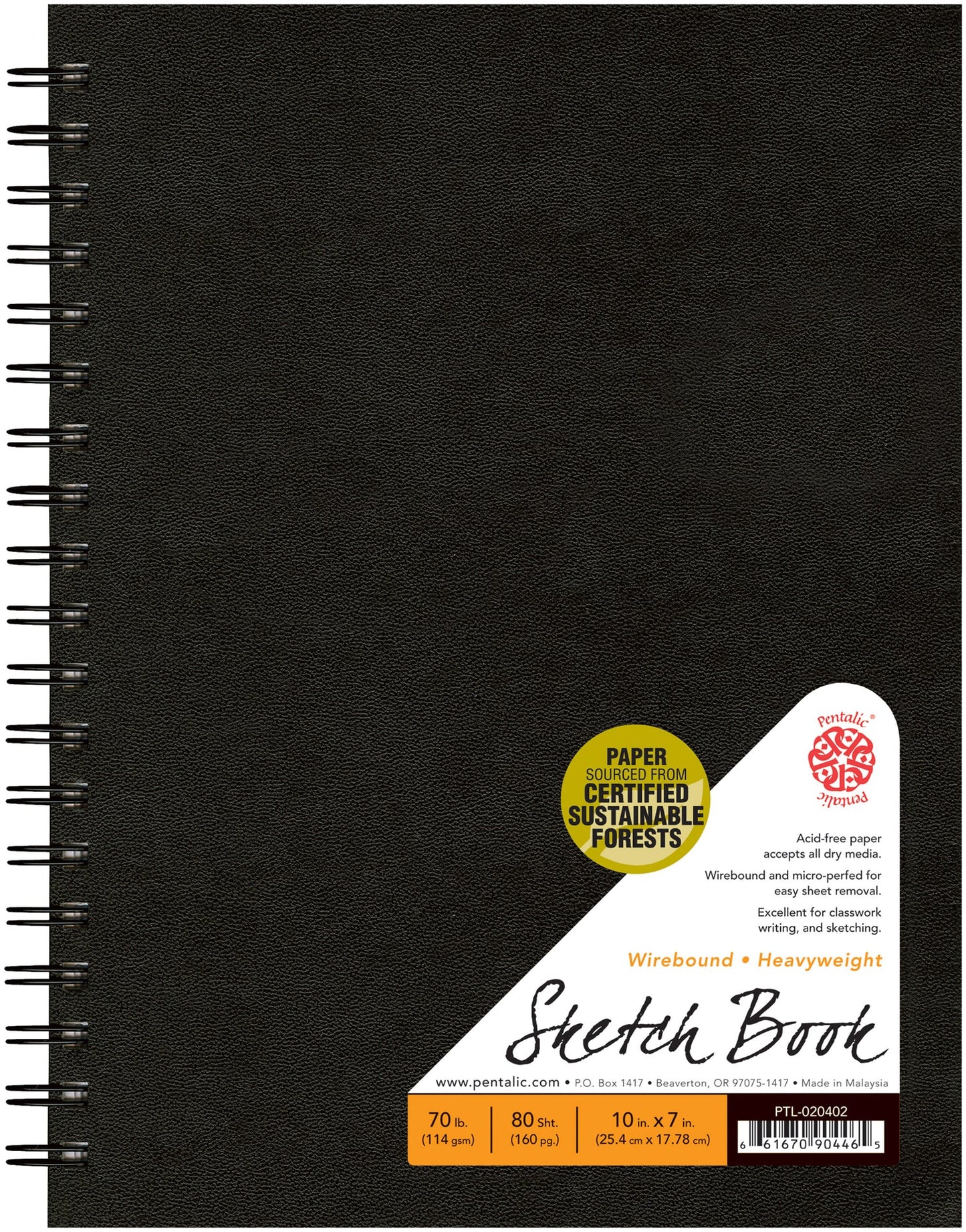 PTL-020 Series | Traditional Sketchbook - Wirebound