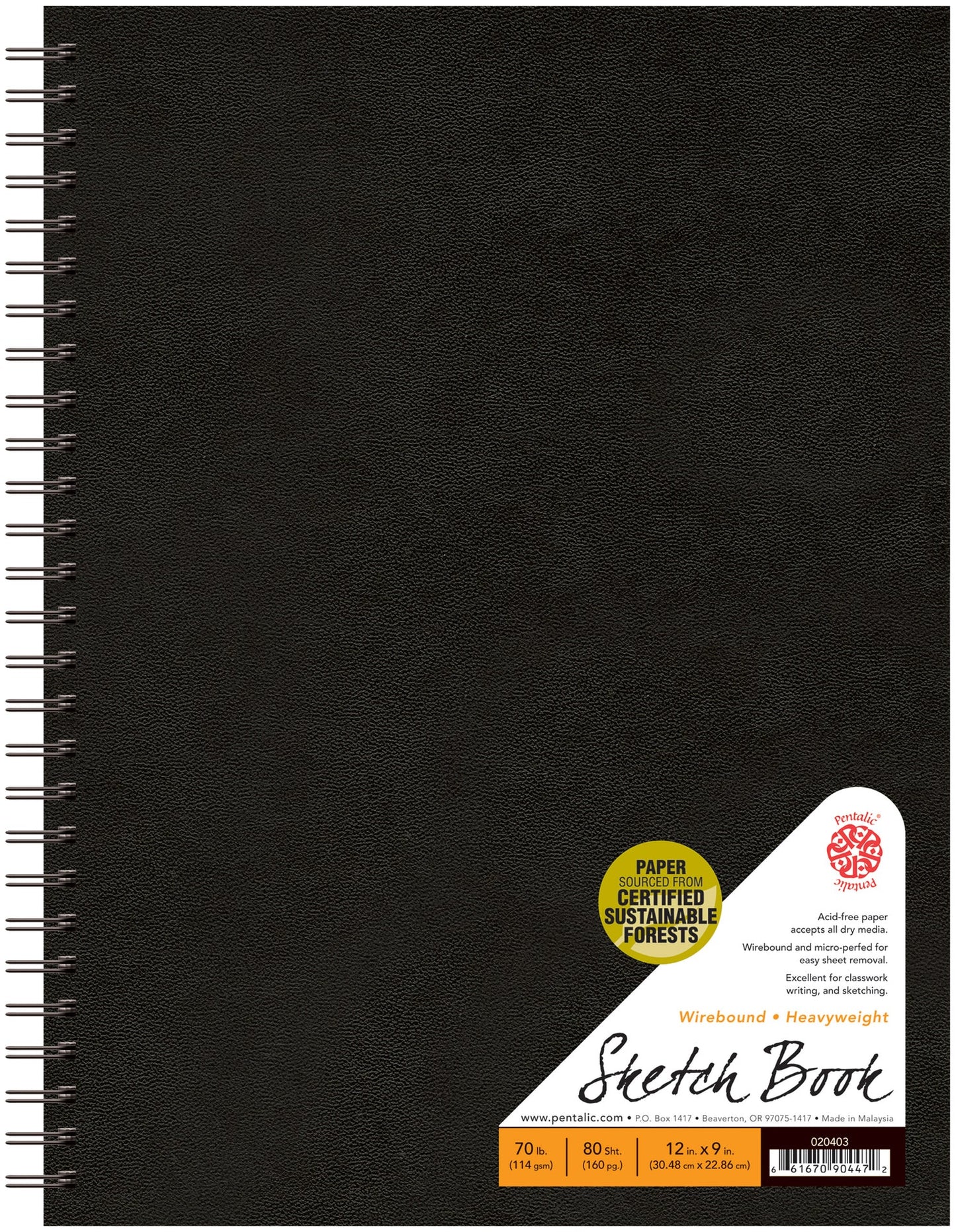 PTL-020 Series | Traditional Sketchbook - Wirebound