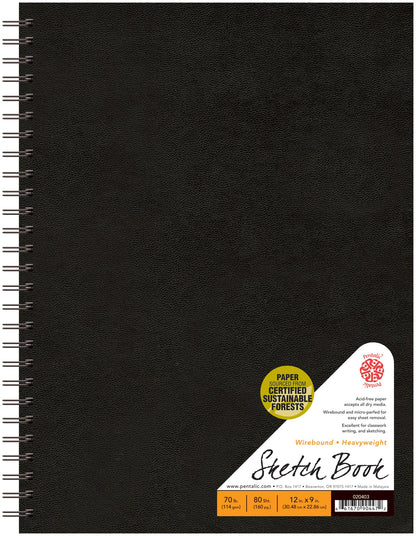 PTL-020 Series | Traditional Sketchbook - Wirebound