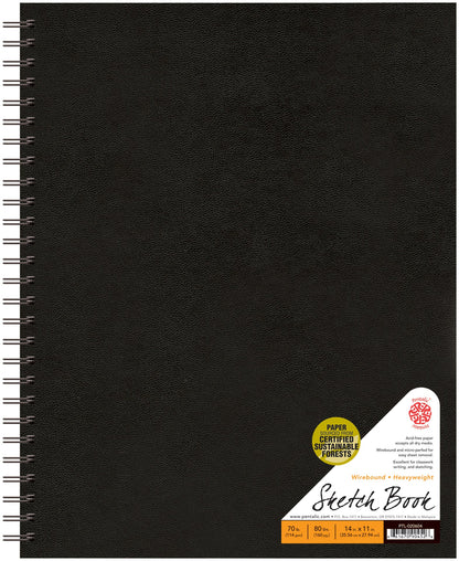 PTL-020 Series | Traditional Sketchbook - Wirebound