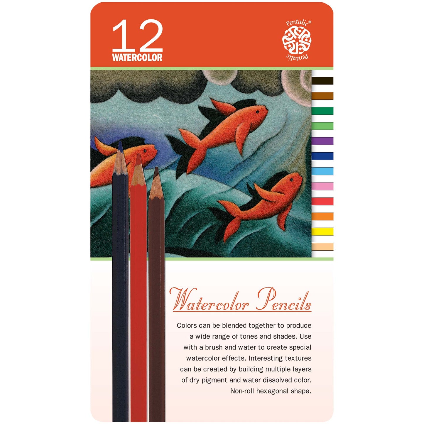 PTL-8972 Series | Watercolor Pencil Set