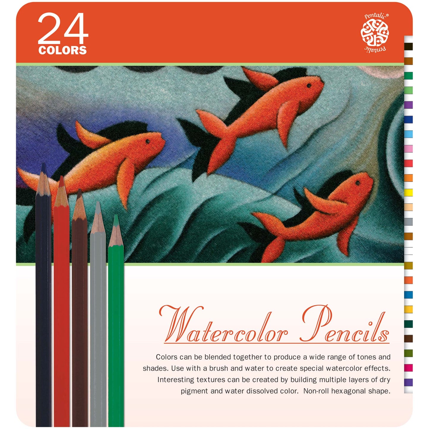 PTL-8972 Series | Watercolor Pencil Set