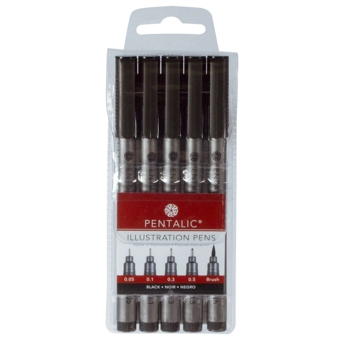 PTL-90010 Series | Black Perm Ink Pen Set